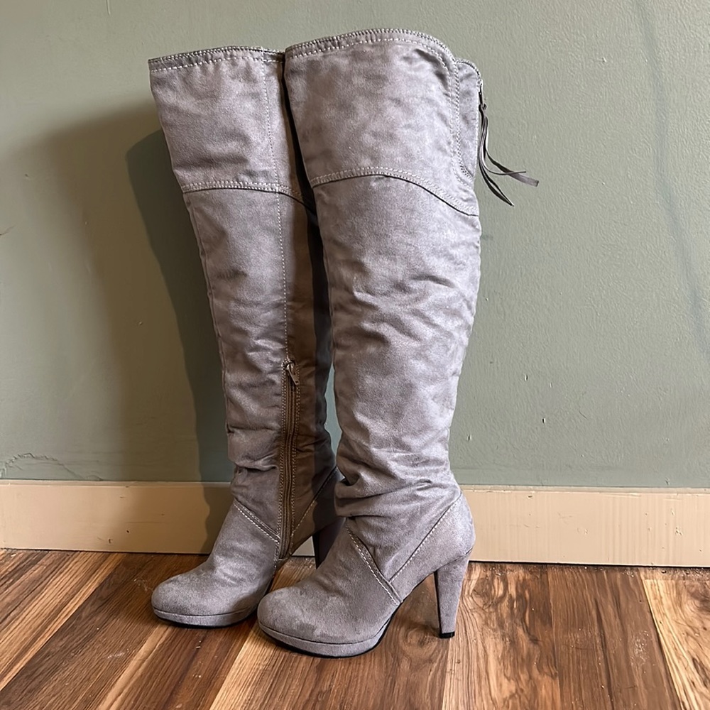 Knee high boots